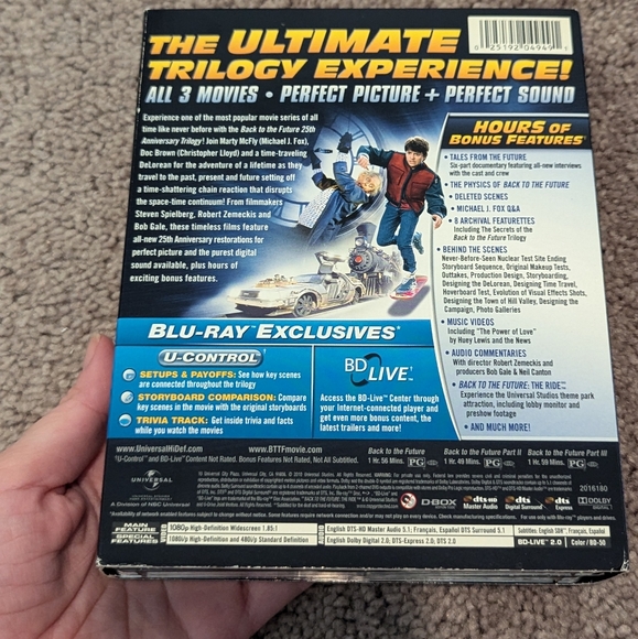 Back to the Future Blue Ray and Digital DVD Box Set Back to the Future - Picture 7 of 13